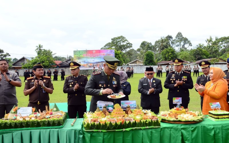 Dandim Lubuklinggau Maknai HUT Ke-77 TNI dengan Jaga Kepercayaan Rakyat