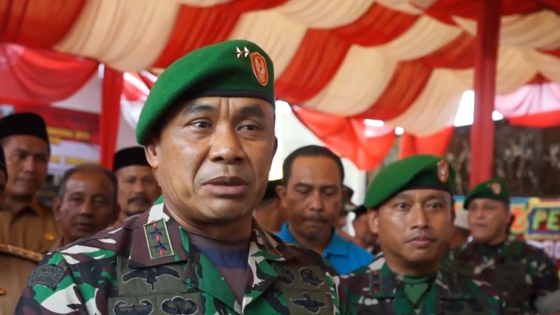 Resmikan Posramil, Pangdam IM Minta TNI Bisa Jadi Solusi untuk Warga
