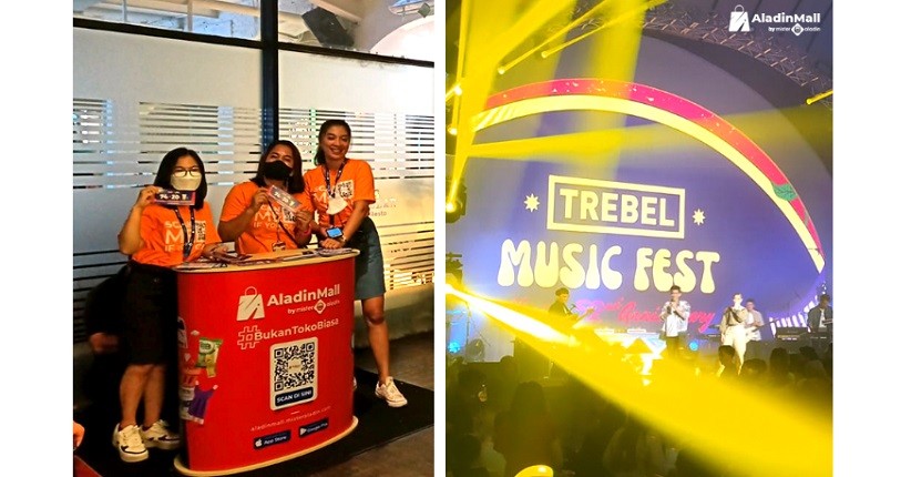 Keseruan AladinMall di Trebel Music Fest, Bagi-Bagi Diskon hingga 74% + Ekstra Rp20.000!