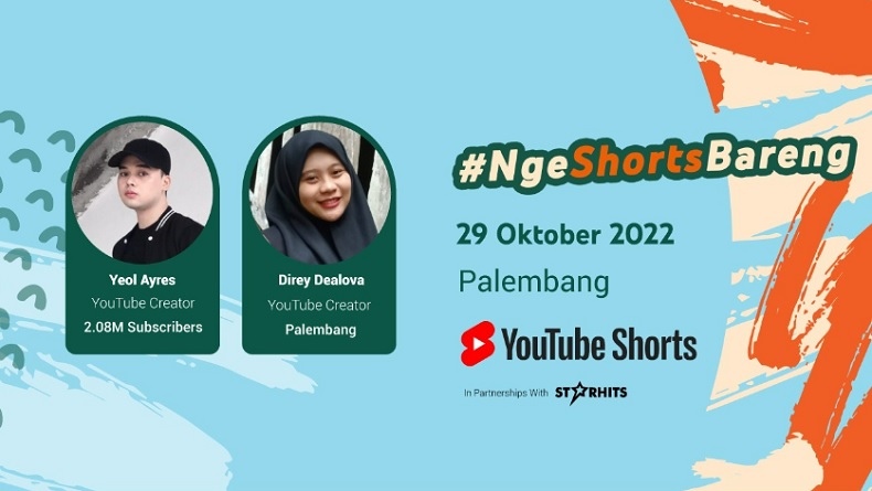 Catat Tanggalnya! #NgeShortsBareng Besutan StarHits Akan Hadir di Palembang Oktober Ini!