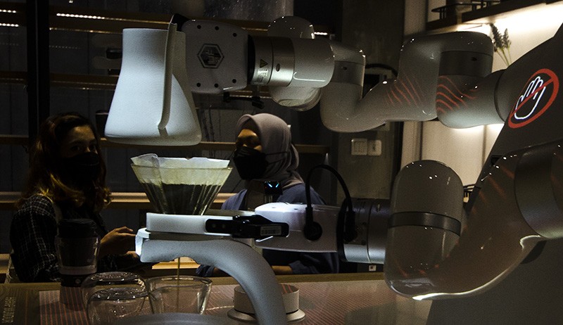 Foto Robot Barista Buat Kopi Kualitas Terbaik, Gantikan Tenaga Manusia? - Bagian 3