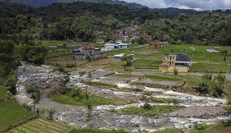 Banjir Bandang Terjang Desa Sukamaju Ciamis, Satu Orang Hilang Terbawa Arus - Bagian 2