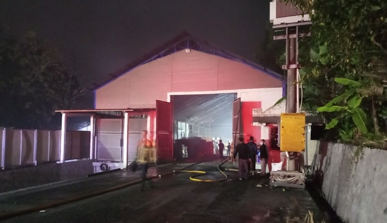 Kebakaran Gudang Cat di Kasihan Bantul Padam, Tak Ada Korban Jiwa