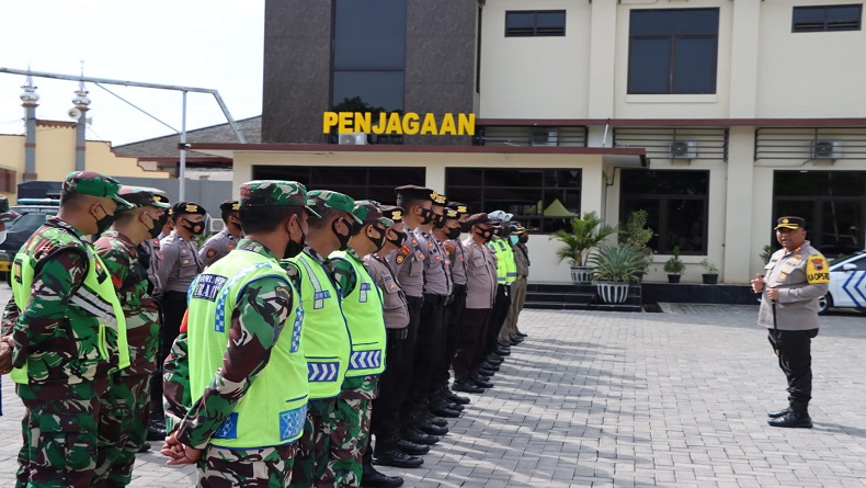 Pilkades Serentak di Demak, Aparat Keamanan Gencarkan Patroli Skala Besar