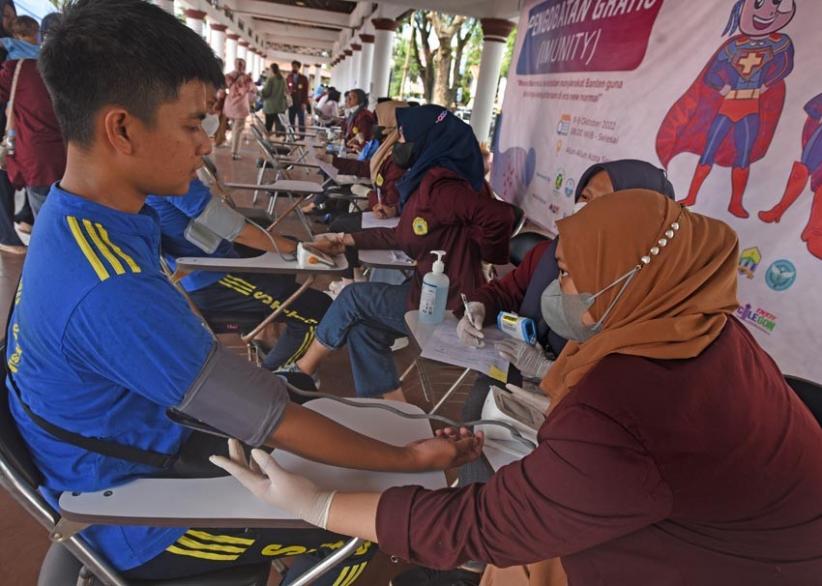 Warga Serang Jalani Pemeriksaan Kesehatan Secara Gratis oleh Mahasiswa FK Untirta - Bagian 3