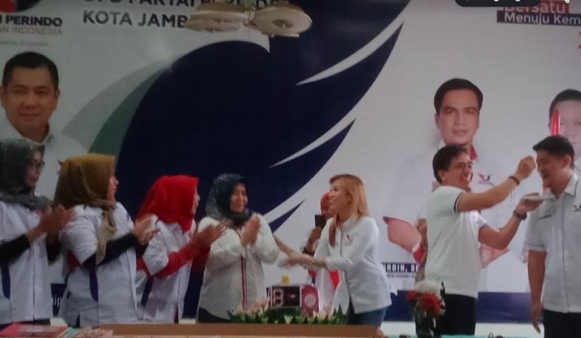 Peringkat Perindo Naik Terus, DPD Kota Jambi Makin Semangat