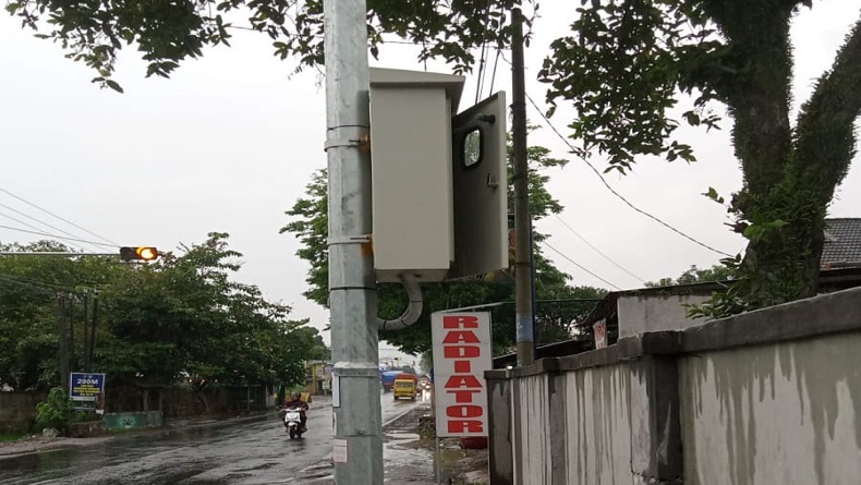 MCB Lampu PJU di Kadungora Garut Raib, Pencuri Leluasa Beraksi karena Dikira Petugas