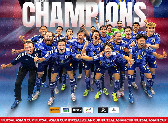 Hasil Final Piala Asia Futsal 2022: Jepang Juara usai Tekuk Iran 3-2