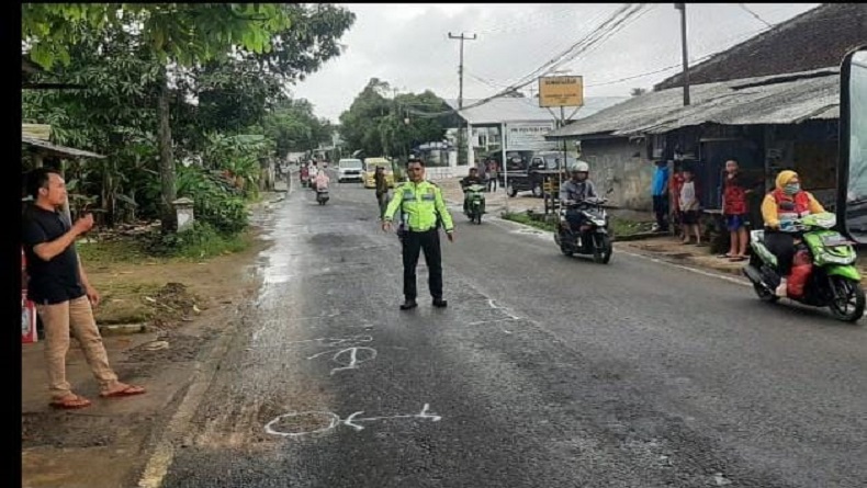 Memprihatinkan, Pedagang Bakso Cuanki di Sukabumi Tewas usai Tertabrak Elf