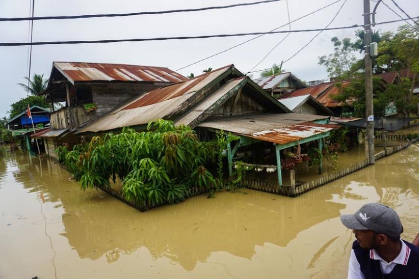 15 Kecamatan di Aceh Utara Terendam Banjir - Bagian 4