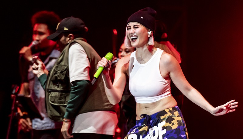 Agnez Mo Tampil Enegik di Synchronize Fest 2022 - Bagian 3