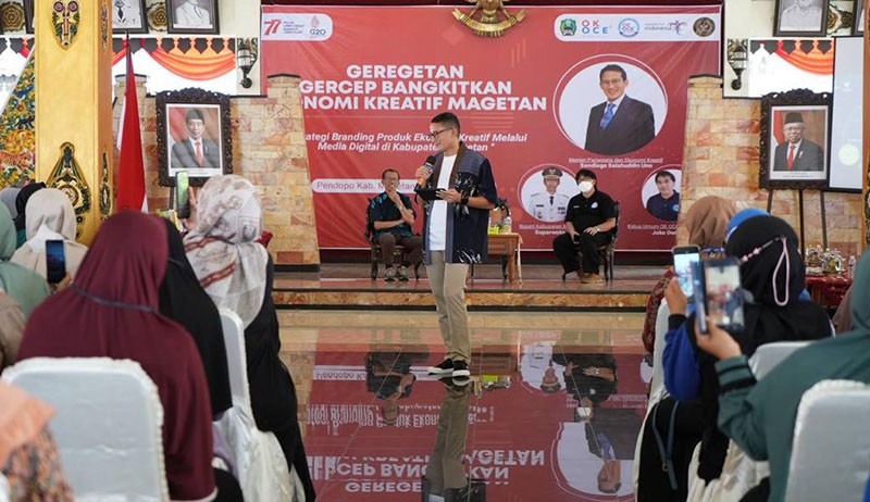Sandiaga Uno Dorong Pelaku Ekraf Daftarkan HKI dan Manfaatkan Digitalisasi - Bagian 2