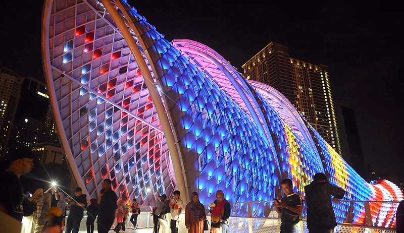 Parlemen Malaysia Dibubarkan, Begini Suasana Kuala Lumpur - Bagian 2