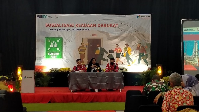 Bunyi Sirene 3 Menit Tanpa Henti Tanda Bahaya, Masyarakat Balongan Diimbau Ngungsi