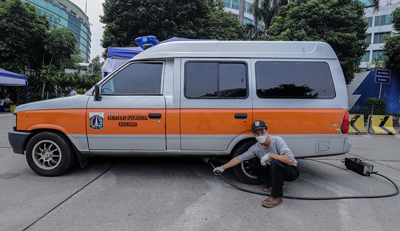 Uji Emisi Gratis di Terminal Blok M - Bagian 3