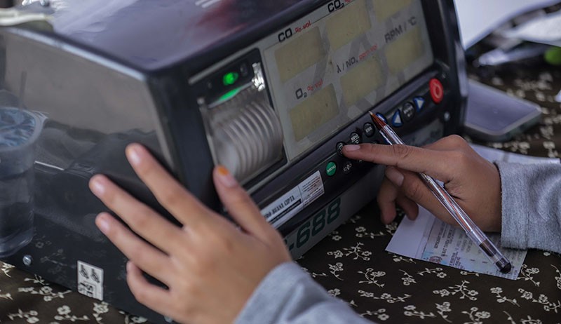 Uji Emisi Gratis di Terminal Blok M - Bagian 4