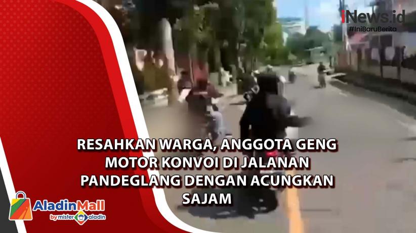 Video Viral Geng Motor Bersenjata Anak Panah Teror Warga Hingga ...