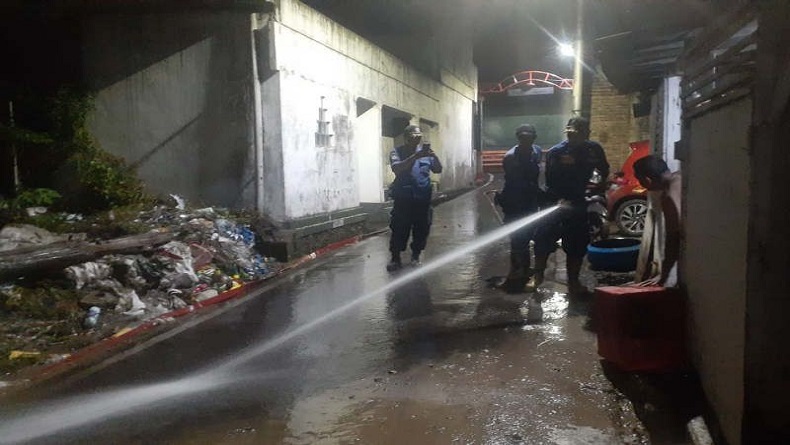 BPBD Kota Semarang Dirikan Dapur Umum di Daerah Terdampak Banjir Luapan Sungai Bringin 