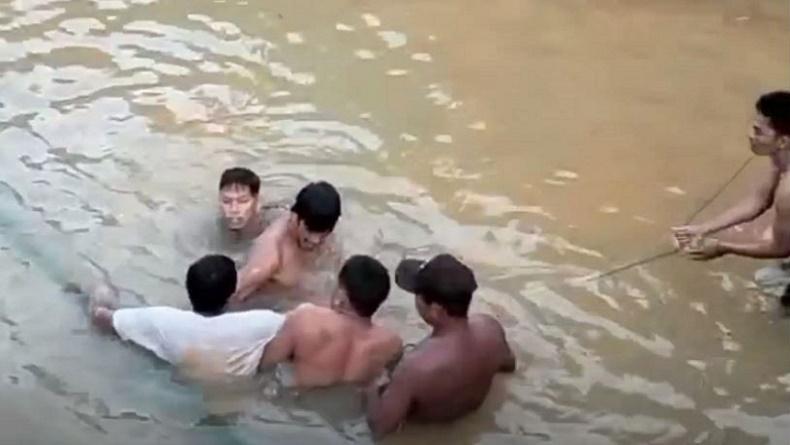 title Tragis, 2 Bocah di Pangkep Tewas Tenggelam di Kolam Bekas Galian Tambang Tragis, 2 Bocah di Pangkep Tewas Tenggelam di Kolam Bekas Galian Tambang