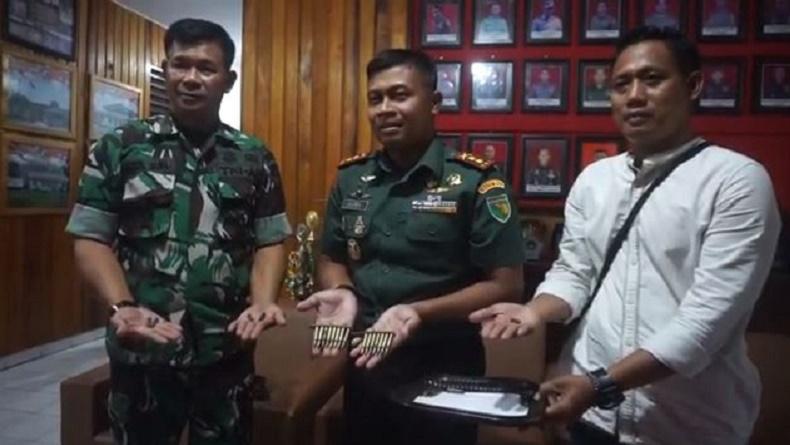 Warga Papua Serahkan 26 Amunisi Aktif ke Dandim Mimika, Sempat Disimpan 2 Tahun
