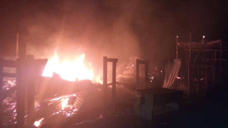 Pos Covid-19 di Bandara Kenyam Nduga Ludes Diduga Dibakar OTK