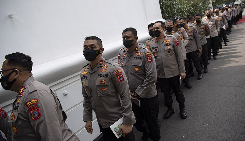 Presiden Jokowi Kumpulkan Kapolres hingga Kapolda di Istana - Bagian 2