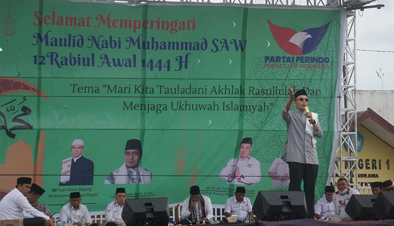 Partai Perindo Deli Serdang Gelar Maulid Nabi Muhammad - Bagian 1