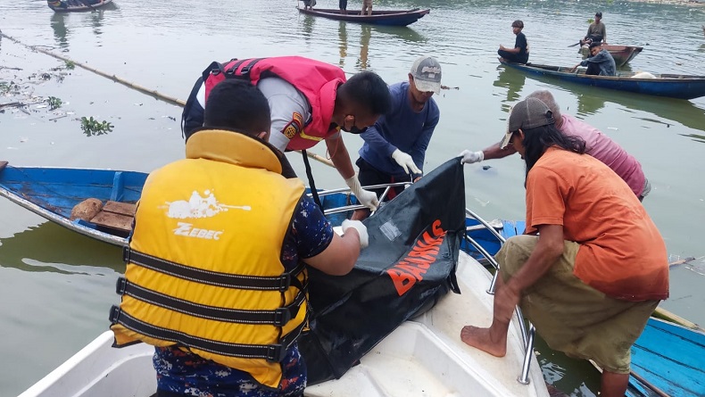 Innalillahi, Bocah Hanyut di Sungai Cinanggerang Cianjur Ditemukan Meninggal