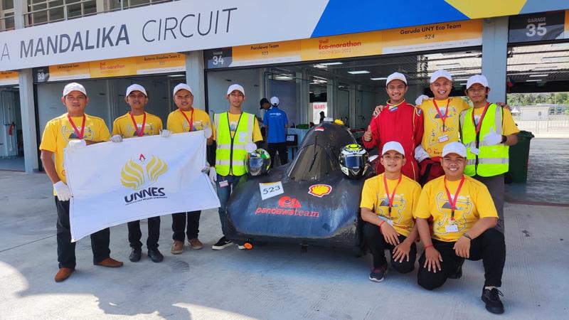 Keren, Mobil Hemat Energi Pandawa Unnes Lolos Technical Inspection Shell Eco Marathon Asia 
