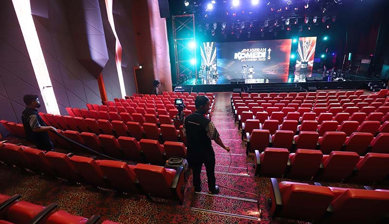 Melihat Persiapan Malam Puncak Anugerah Komedi Indonesia 2022 - Bagian 1