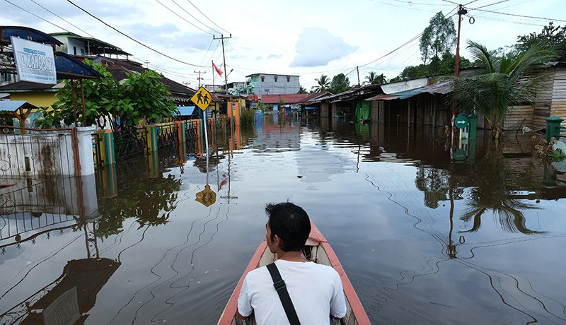 Banjir Kabupaten Sintang Kalbar Belum Surut, 50.267 Jiwa Terdampak - Bagian 2