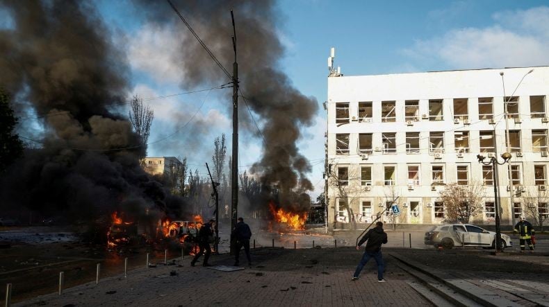  Dihujani Rudal Rusia, Ukraina Kekurangan Listrik