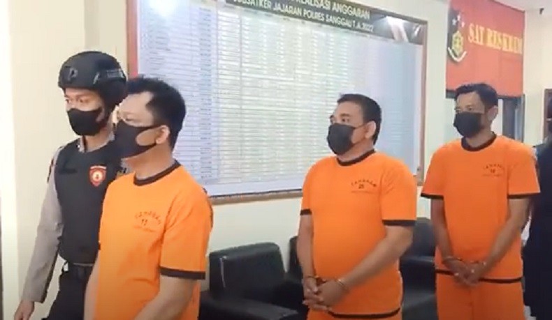 Sabu 7 Kg dari Malaysia Gagal Masuk ke Indonesia, 3 Kurir Ditangkap di Sanggau