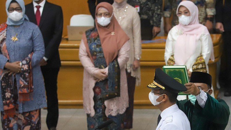 Momen Pelantikan Heru Budi Hartono sebagai Pj Gubernur DKI Jakarta - Bagian 4