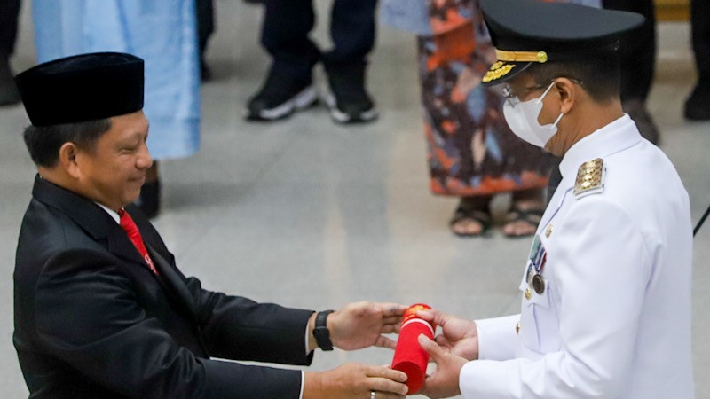 Momen Pelantikan Heru Budi Hartono sebagai Pj Gubernur DKI Jakarta - Bagian 3