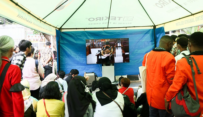 Nobar Sidang Perdana Ferdy Sambo - Bagian 1