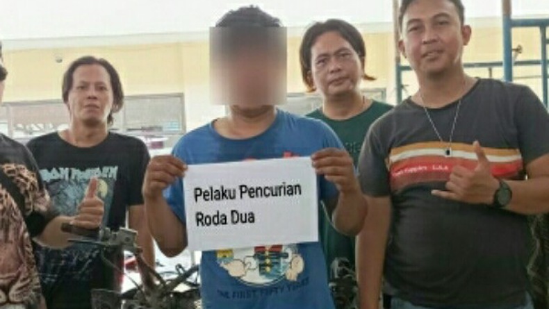 Curi 2 Motor di Manado, Pelaku Dikejar Tim ROTR hingga Minahasa Selatan 