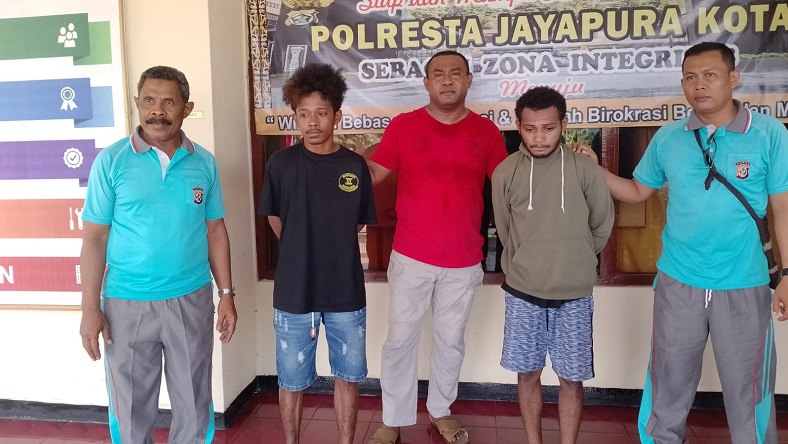 Dengar Teriakan Korban saat Melintas, Polisi Ringkus 2 Pelaku Curas di Jayapura