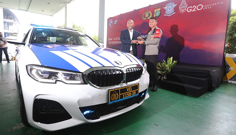 Tampilan BMW 330e M Sport, Kendaraan Resmi Pengawalan Presidensi G20 Indonesia - Bagian 1