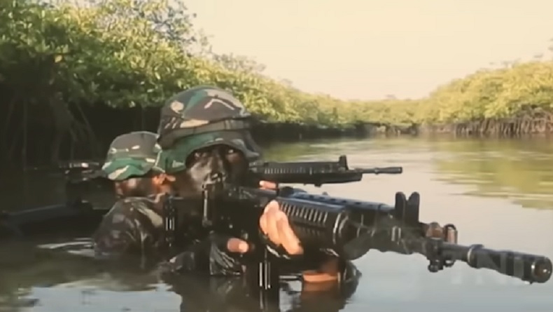 Jaga Selat Malaka, Batalyon Infanteri 10 Marinir Miliki 1 Peleton Tempur Khusus