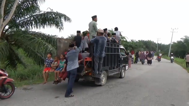 Ribuan Warga Desa di Aceh Singkil Gelar Peusijuk Tolak Bala