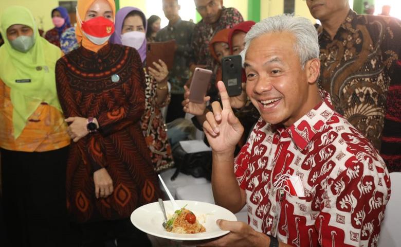 Spaghetti Mocaf, Pangan Alternatif dari Tepung Singkong yang Bikin Lidah Ganjar Bergoyang