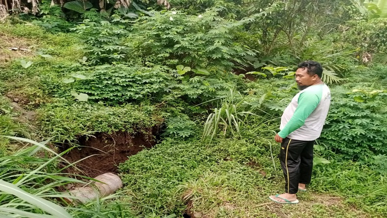 Gawat, Pergerakan Tanah di KBB Meluas Hingga 2 Hektare Ancam Rumah dan Perkebunan