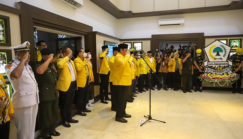HUT ke-58, Partai Golkar Ziarah ke Taman Makam Pahlawan - Bagian 3