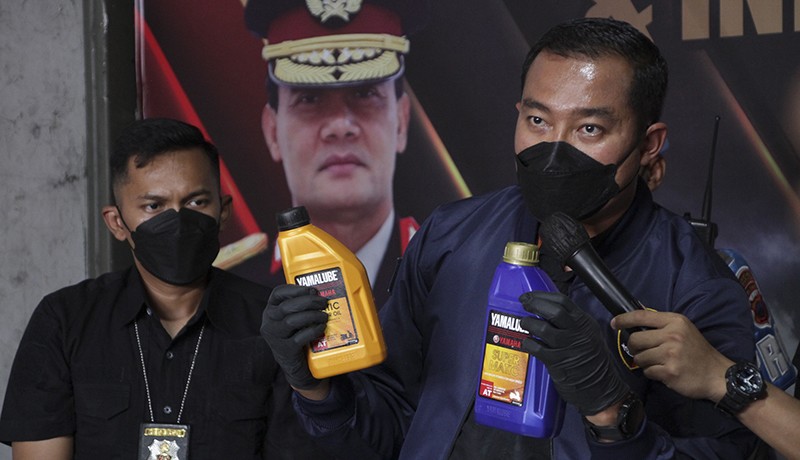 Penampakan Oli Motor Palsu Beredar di Jawa dan Kalimantan - Bagian 3