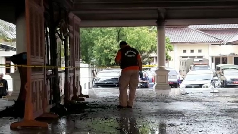 Pendopo Kota Banjar Sengaja Dibakar OTK? Ini Penjelasan Sekretaris Daerah