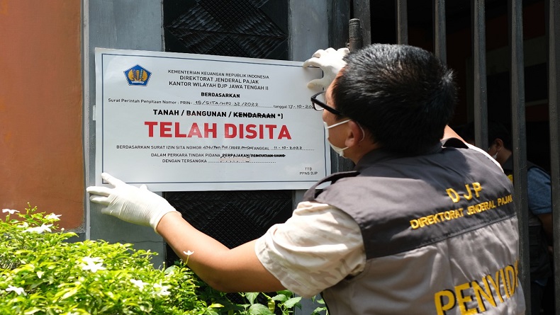 Tak Menyetor Pajak yang Telah Dipotong, Aset Wajib Pajak di Solo Disita