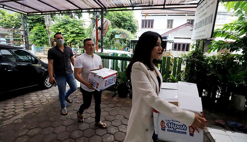 Pemuda Perindo DPW DKI Jakarta Bagikan 75 Kg Bahan Lauk ke Dua Panti Asuhan - Bagian 3