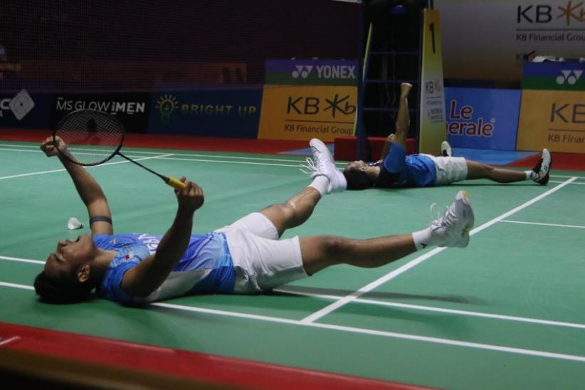 Ganda Putra Indonesia Rahmat/Pramudya Juara Indonesia Masters 2022  - Bagian 2