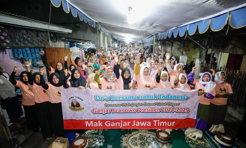 Relawan Ganjar Pranowo di Jatim Gelar Doa Bersama untuk Indonesia